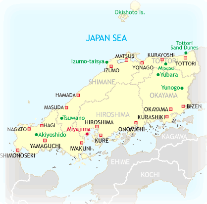chugoku map