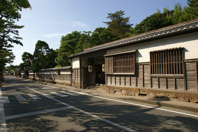 samurai district in matsue