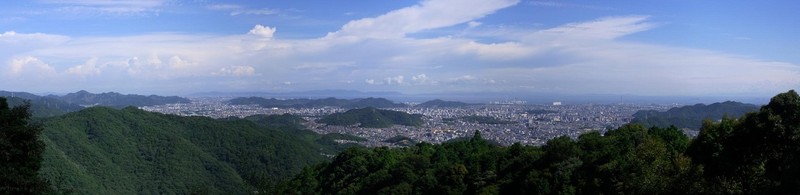 himeji view from mount shosha san