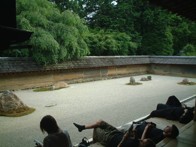 temple ryoanji rock garden kyoto