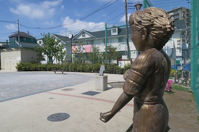 statue tsubasa oozora tokyo