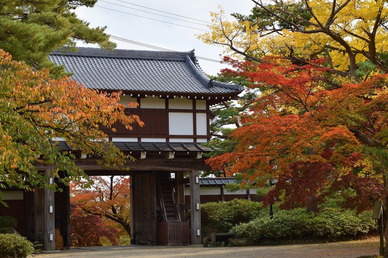 senshu park in autunno ad akita