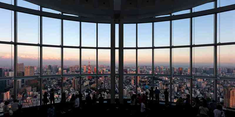 Roppongi hills tokyo city view