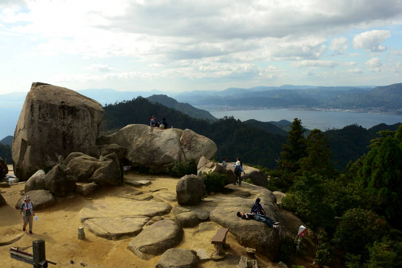 view from mount misen top