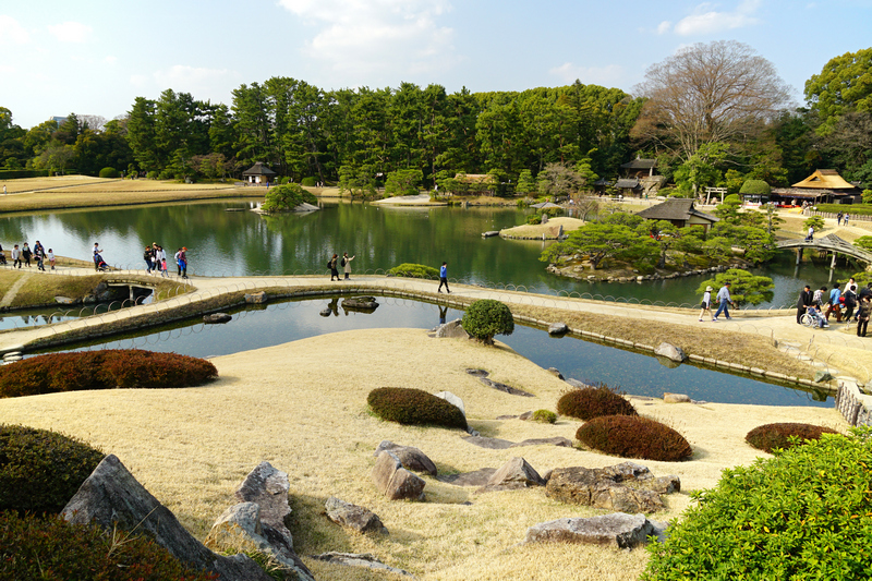 okayama korakuen garden overview