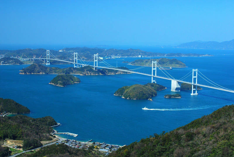 panorama of shimanami kaido