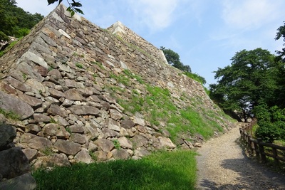 tottori castle ruins
