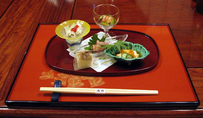 kaiseki dish