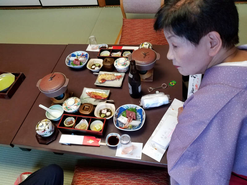 kaiseki in ryokan