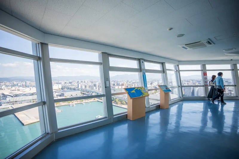 osservatorio panoramico hakata port tower