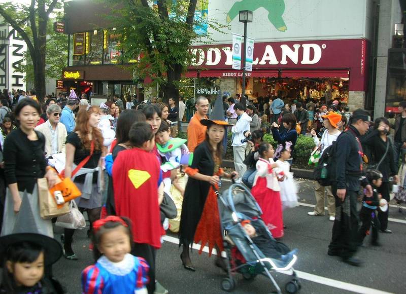omotesando halloween parade