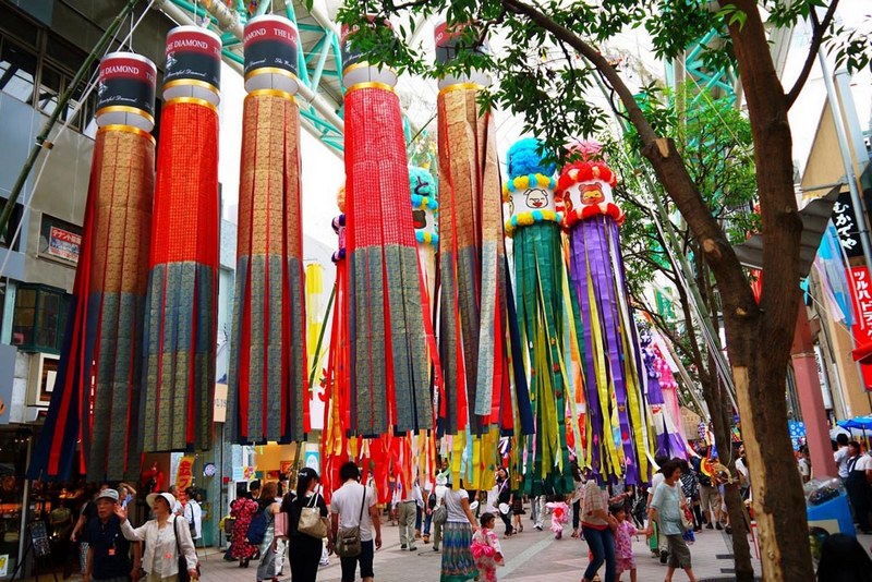 tanabata matsuri in sendai