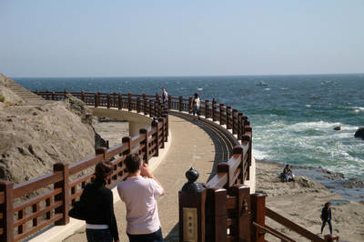 enoshima south coast sea view