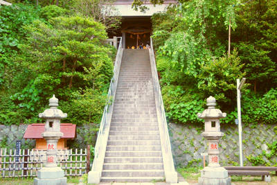amanawa jinja shrine in kamakura