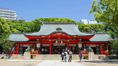 kobe ikuta shrine