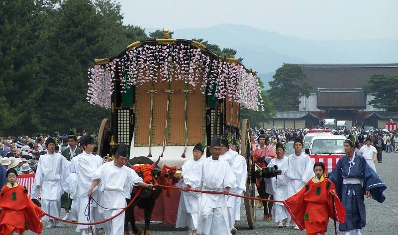 aoi matsuri festival kamo shrines kyoto