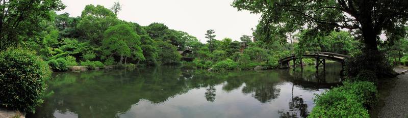 shoseien garden panorama kyoto