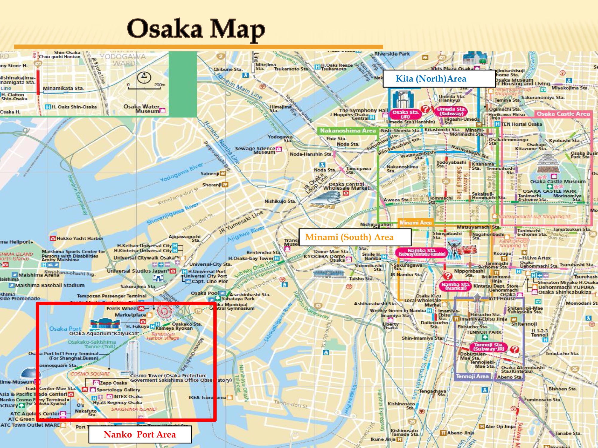 travel plan for osaka