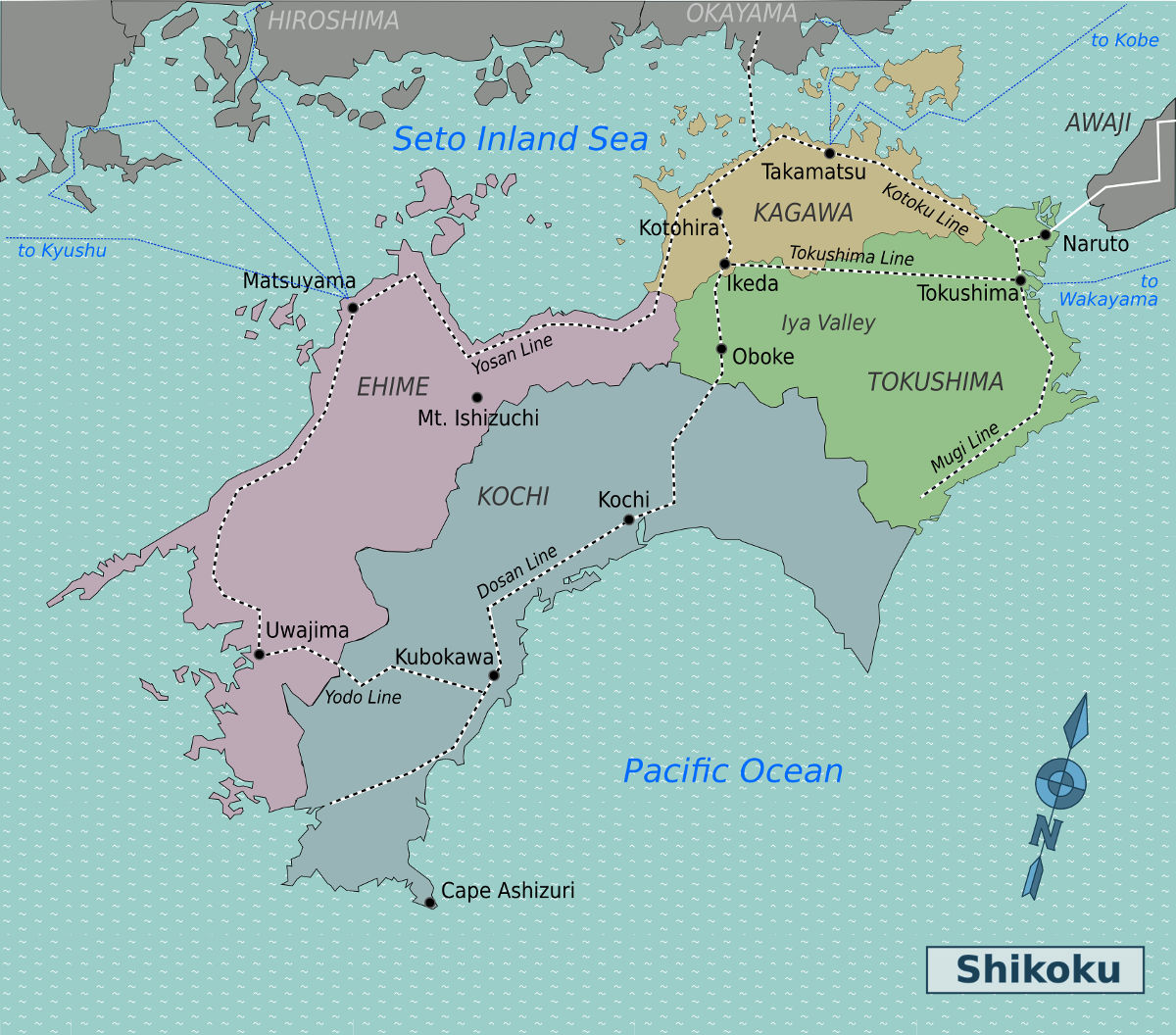 Shikoku region | Japan travel guide region by region