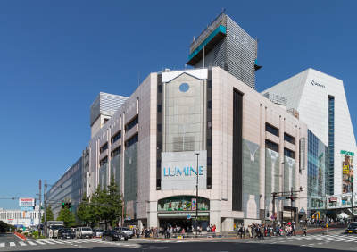 Lumine shopping mall Shinjuku