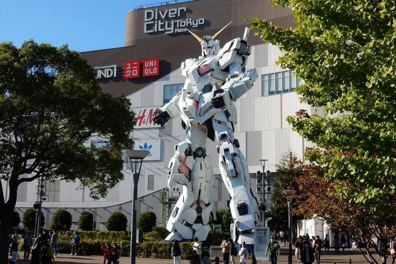 gundam statue of odaiba